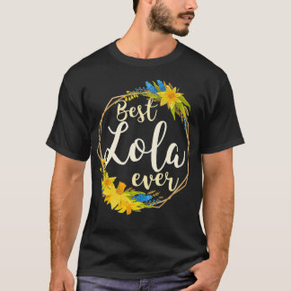T-shirt Filipino Mothers Day Best Lola Ever for Mom Grandm