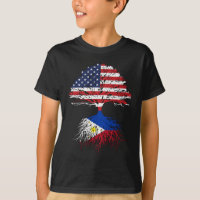 Filipino Roots American Grosses Philippines Drapea