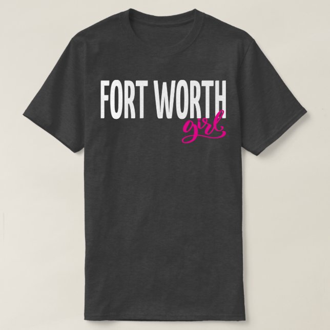 T-shirt Fille 1 de Fort Worth (Design devant)