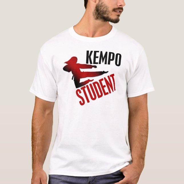 T-shirt FILLE 2,1 d'étudiant de Kempo (Devant)