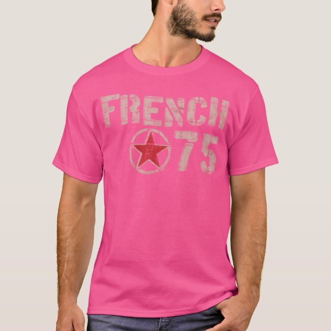 T-shirt fille à croûte French 75 (Devant)