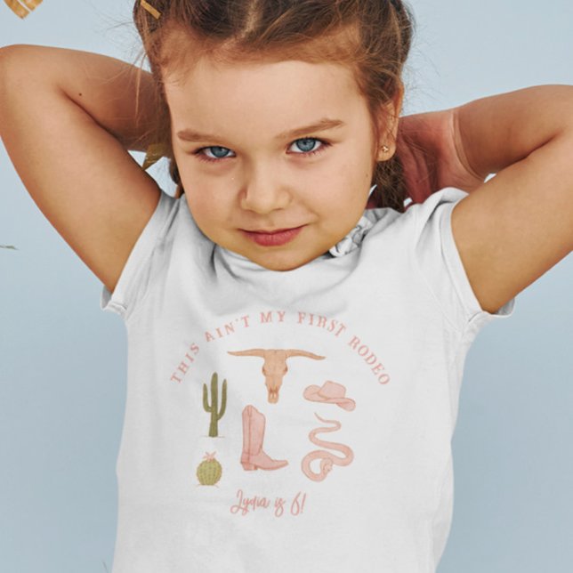 T-shirt Fille à enfant n'importe quel âge fête d'anniversa (Créateur téléchargé)