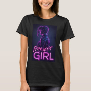T-shirt Fille à l'esprit libre pour les femmes indépendant