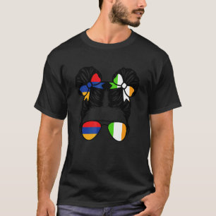 T-shirt Fille à moitié arménienne à moitié irlandaise Armé