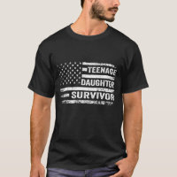 Fille adolescente Survivor Funny Papa Humour