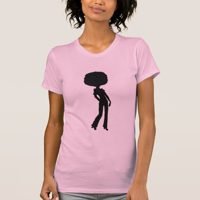 T-shirt fille Afro (Devant)