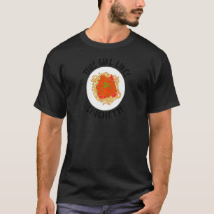 T-shirt Fille aime Spaghetti Italien Alimentation Pâtes Ma