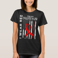 Fille Alliance Ruban Rouge Maladie Cardiaque Sensi
