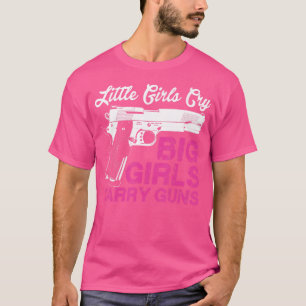 T-shirt Fille Amant Filles Grosses Filles Porter Des Armes