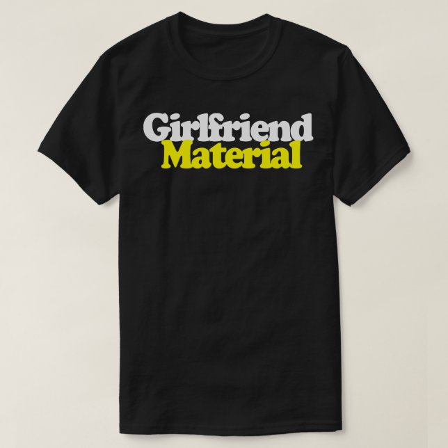 T-shirt Fille-ami Matériel FunnyRetro Design (Design devant)