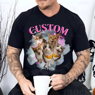 T-shirt Fille-amie personnalisée - Plan arrière