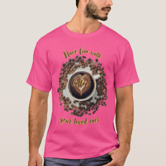 T-shirt Fille amusante de café