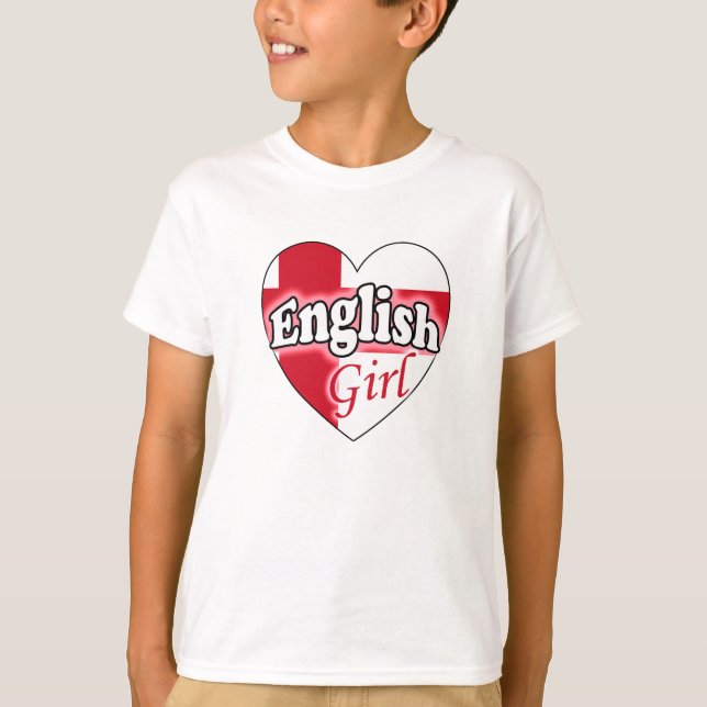 T-shirt Fille anglaise (Devant)