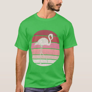 T-shirt Fille Animaux Flamant rose