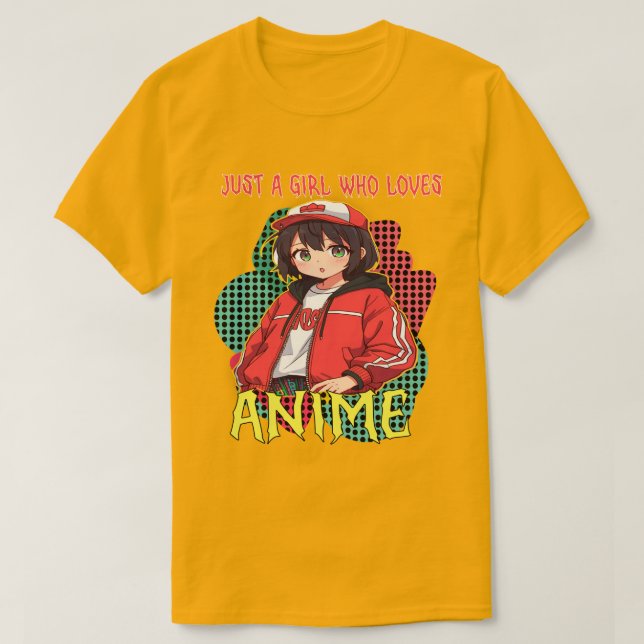 T-shirt fille Anime (Design devant)