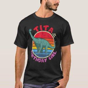 T-shirt Fille Anniversaire I Tita I Brachiosaurus I Family