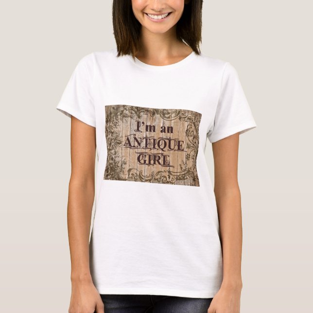 T-shirt Fille antique (Devant)