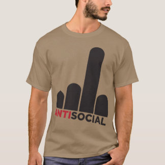 T-shirt Fille antisociale