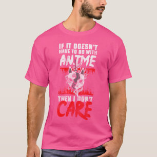 T-shirt Fille asiatique anime rétro