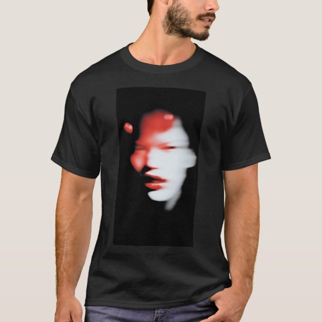 T-shirt Fille asiatique floue (Devant)