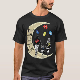 T-shirt Fille Autisme Vous ne marcherez jamais seul