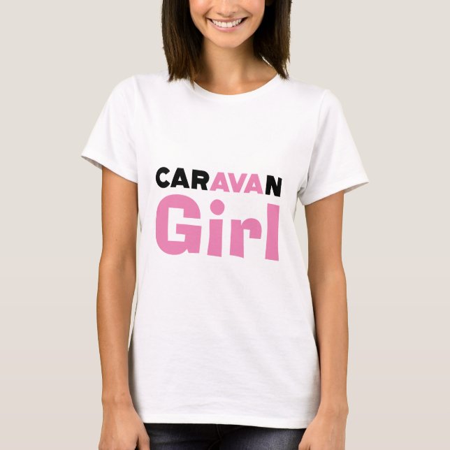 T-shirt fille Ava Caravan (Devant)