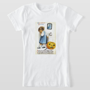 T-Shirt Fille avec Jack o' Lantern