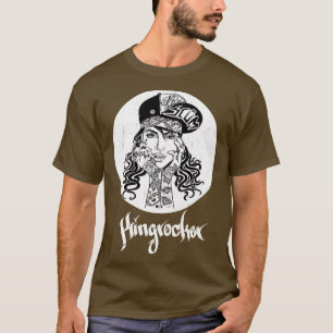 T-shirt fille avec tatouages et ana