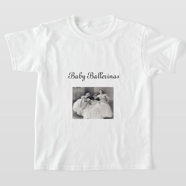 T-shirt fille Ballerinas bébé (Poser)
