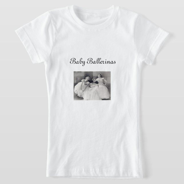 T-shirt fille Ballerinas bébé (Poser)