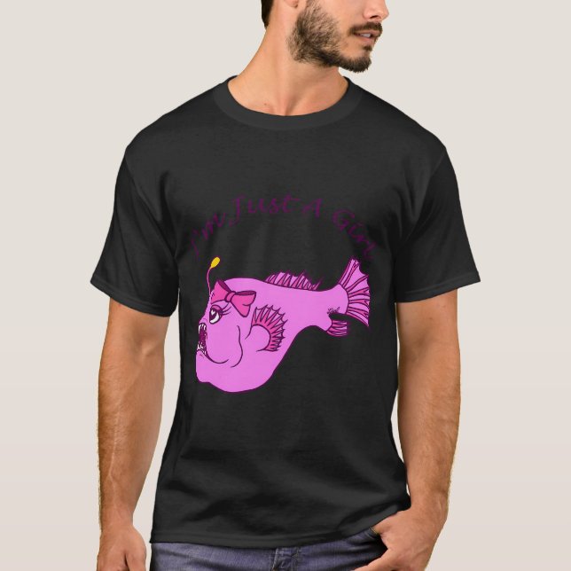 T-shirt Fille baudroie (Devant)