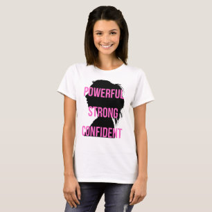 T-shirt Fille Boss Rose Noir
