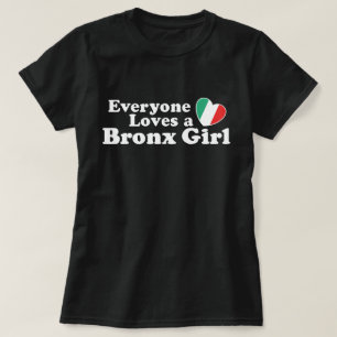 T-shirt Fille Bronx italienne