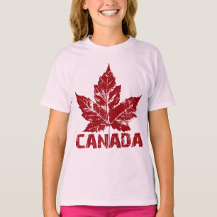 T-shirt Fille Canada Sweatshirt Chemises souvenirs pour en