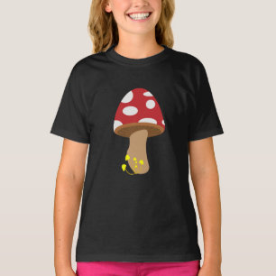 T-shirt fille champignon