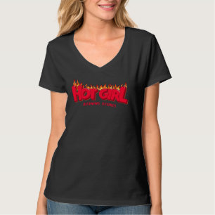 T-shirt fille chaude