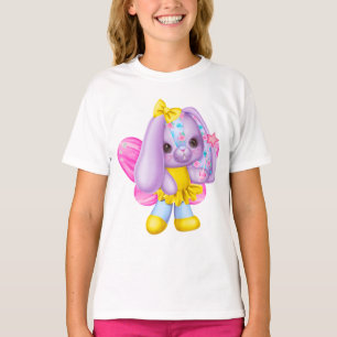 T-shirt fille chiot