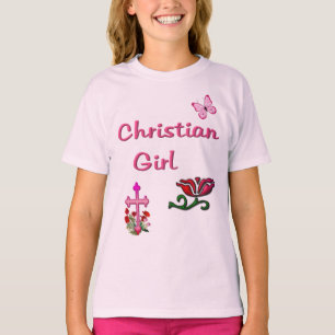 T-shirt Fille chrétienne 