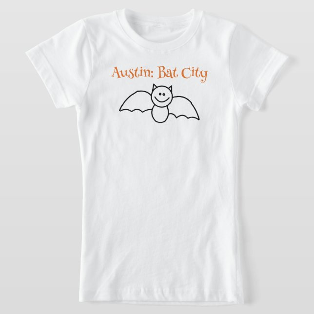 T-shirt fille CISV Austin Bat City (Poser)
