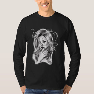 T-shirt Fille clown x Payasa jolie fille Chicano