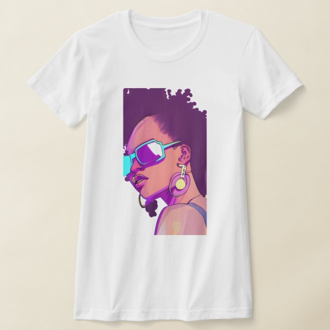 T-shirt Fille cool (Poser)