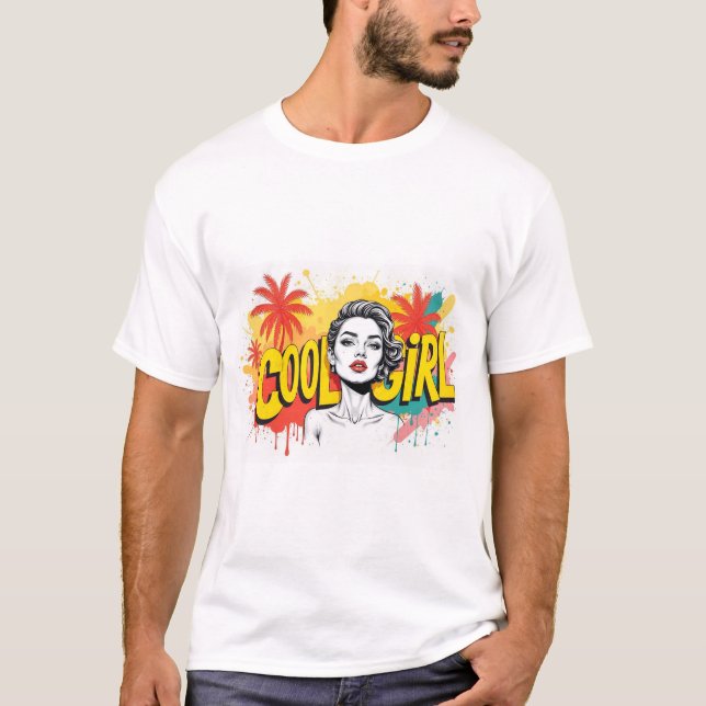 T-shirt Fille Cool  (Devant)