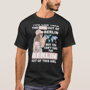 T-shirt Fille cool de Berlin Ville Fière Fille Berlin