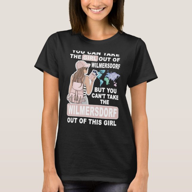 T-shirt Fille cool de Berlin Wilmersdorf Fier Wilmersdor (Devant)