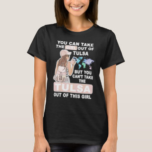 T-shirt Fille cool de Tulsa City Fière fille de Tulsa