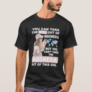 T-shirt Fille cool d'Indonésie Fière Indonésie Fille