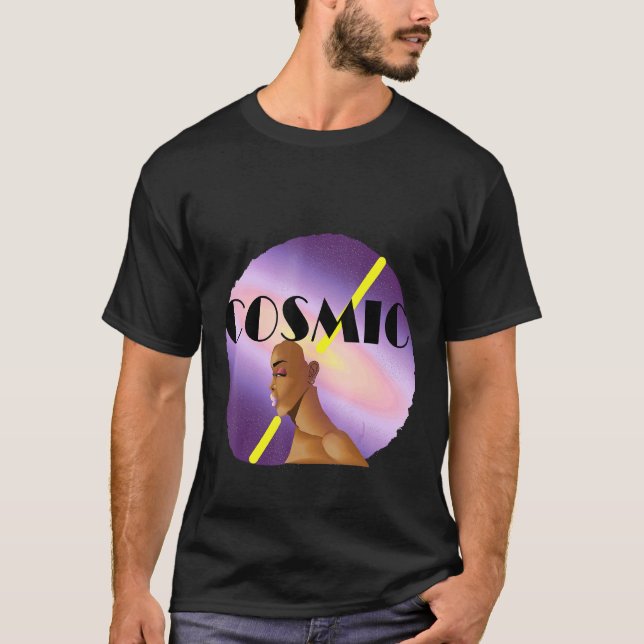 T-shirt Fille Cosmique (Devant)