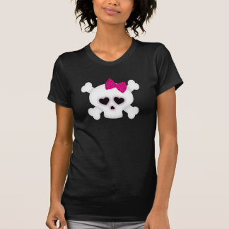 T-shirt fille crâne