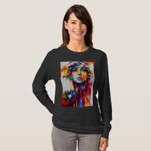T-shirt Fille créative : Art Moderne Portable