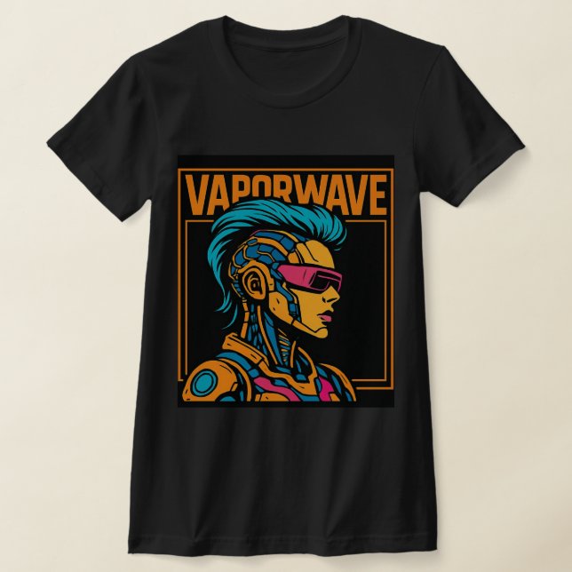 T-Shirt Fille Cyberpunk (Poser)